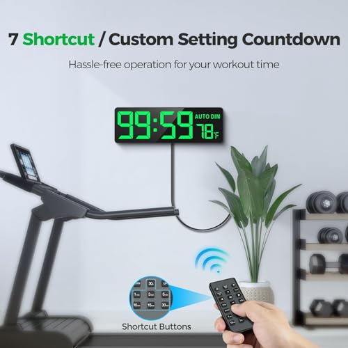 REACHER 16.5" Large Digital Wall Timer Clock with Countdown for Classroom - Image 4