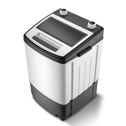 Turbo - Lavadora y secadora giratoria 2 en 1-6,5 kg para el hogar, viajes, camping, lavadora y secadora portátil compacta y ligera para el hogar, viajes, camping