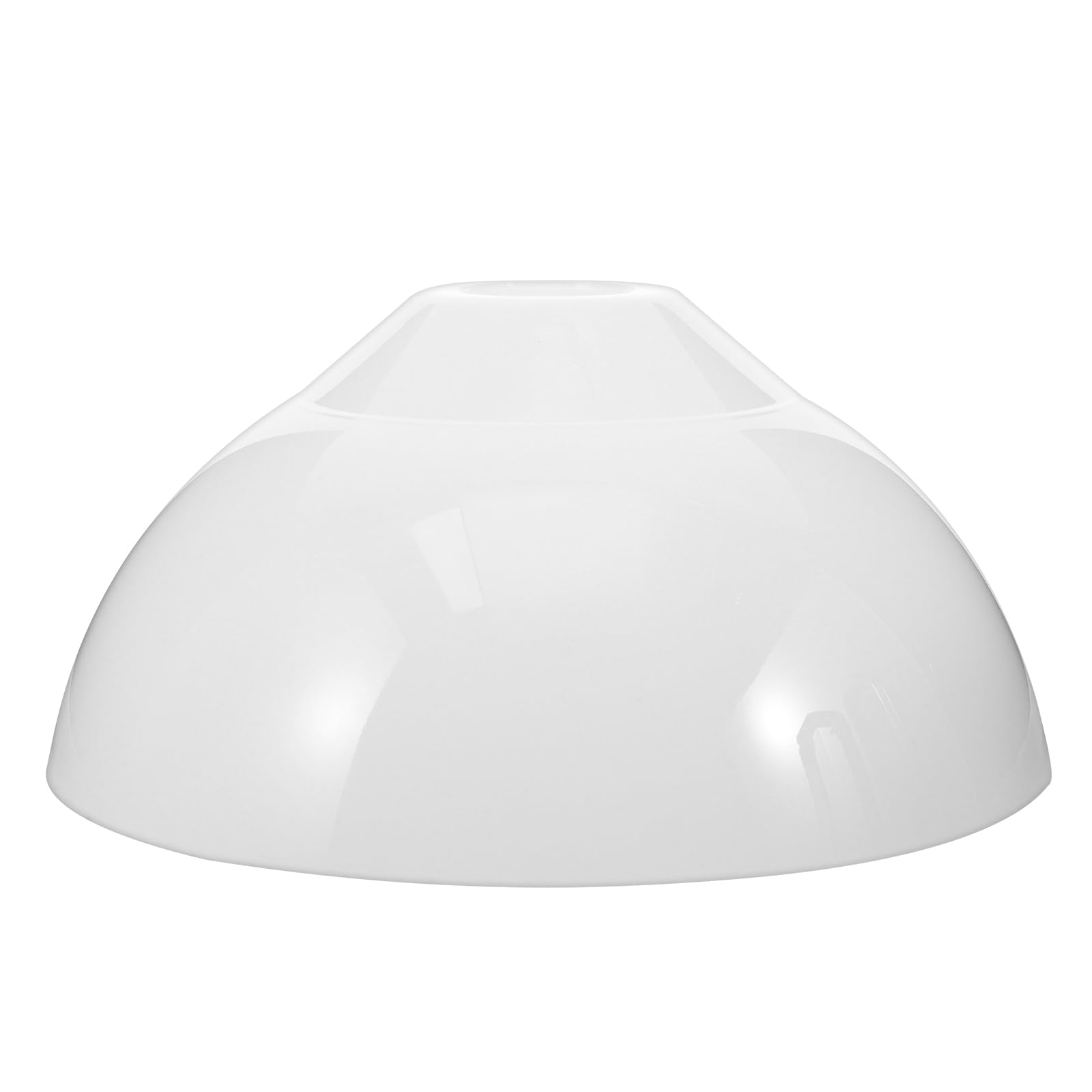 OATIPHO Bedside Lampshade Cover, Ceiling Lamp Shade Cone Shaped Pendant Light s Desk Round Hanging Acrylic E27 Wall (White)