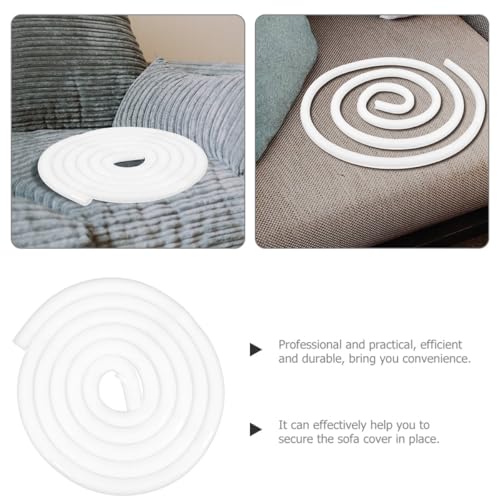 Fijar funda de sofá de forma definitiva con tira antideslizante FOMIYES de 2cm 4