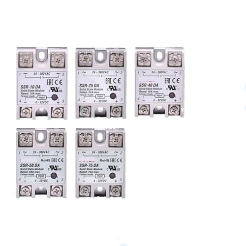 Relais semi-conducteurs SSR-75DA module haute isolation 24-380V AC