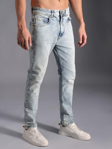 Image of HIGH STAR Men's Mid Rise Regular Jeans