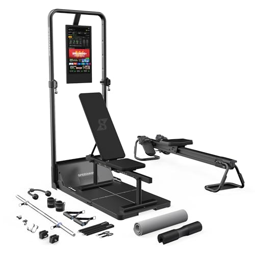Image of Speediance Smart Home Gym, Multi-Functional Gym Machine for Full Body Strength Training, All-in-one Gym Equipment, Digital Weight System, Workout Station, Squat Rack, Gym Monster 2