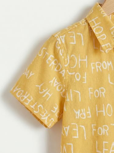 Image of TAGAS Boys' Shirt|Casual Short Sleeve Shirts for Kids | Button-Down Summer Shirts | Regular Fit Stylish Wear