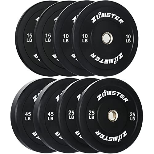 Bumper Plate Olympic Weight Plate Bumper Weight Plate with Steel Insert Strength Training Weight Lifting Plate