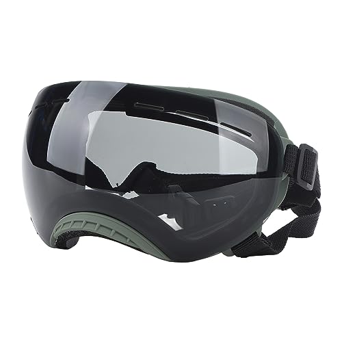 犬用ゴーグル、通気性防塵UV保護犬用サングラス、スキー用頑丈