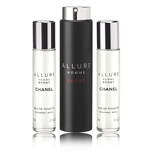 Chanel kompatibel - Allure Homme Sport EDT Refill 3 x 20 ml