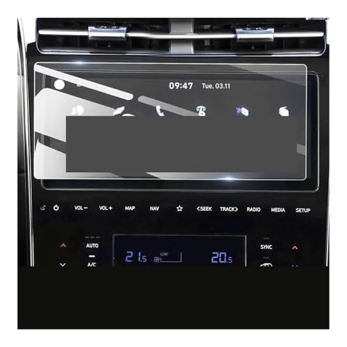 Protecteur d'écran pour Tucson NX4 navigation sereine lors de vos trajets en famille