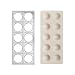 Fantes Jumbo Ravioli Maker, Makes 10-Jumbo Raviolis, 12.25 x 5-Inches, The Italian Market Original since 1906