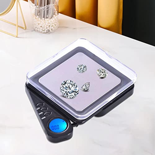 Báscula portátil digital misppro 500g para joyería miniatura 4