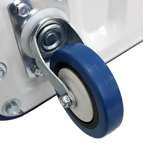 Carretilla plegable resistente de 330 lbs con 4 ruedas miniatura 7