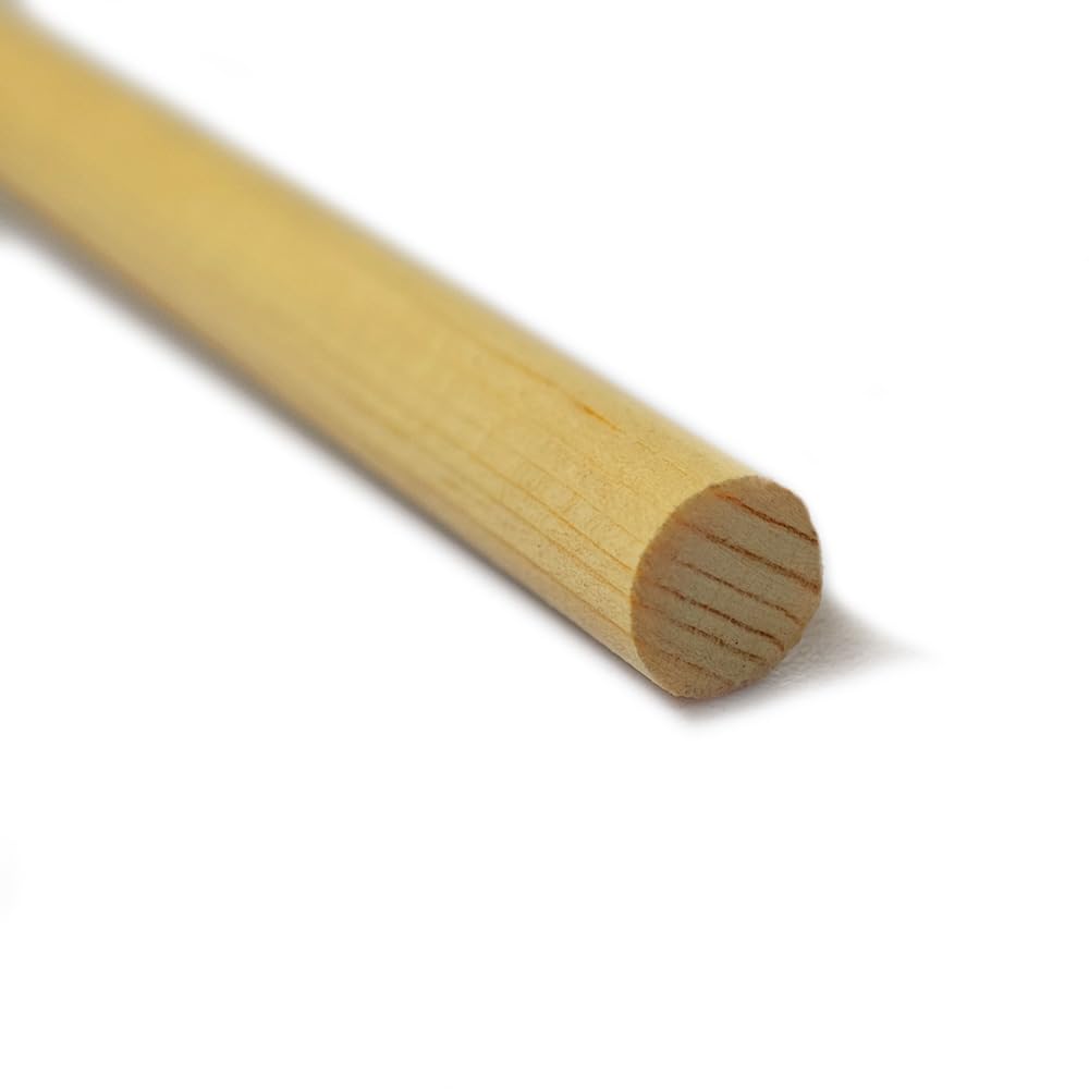 Vetimobato 3PCS Bass Sound Post Upright Double Bass Sound Post Length 305mm Diameter 18mm Double Bass Accessory Upright Bass Parts (3PCS)