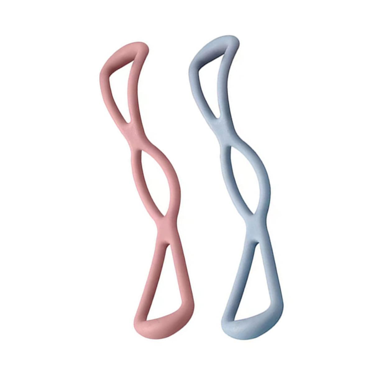 GOOHOCHY Yoga Belt Strap for Stretching Tensioner Elastic Band Yoga Bar for Pilates and Fitness