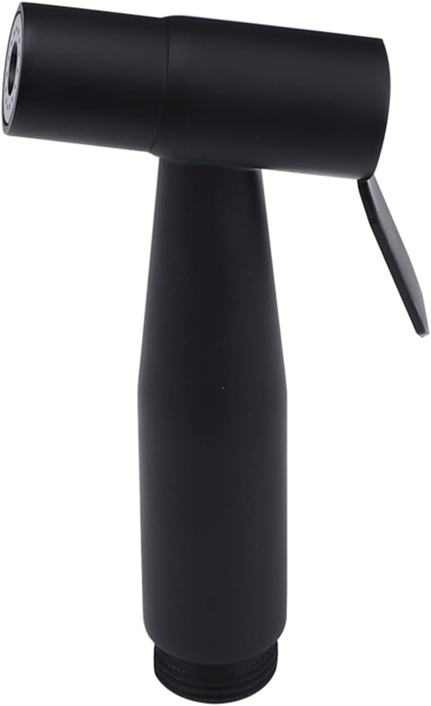 Stainless Steel Handheld Bidet Sprayer Head Shower Faucet Bidet Bathroom Diaper Sprayer Stainless Steel Sprayer Toilet Shower Head Black Water Saving Shower Head