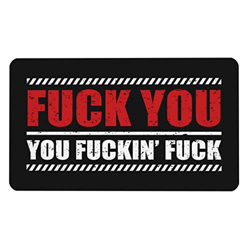 Tapis de souris Kawaii fuck you pour égayer votre bureau 36x60cm