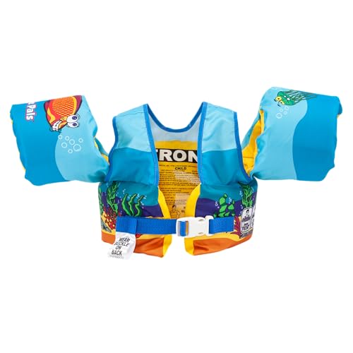 Image of Body Glove Paddle Pals Learn to Swim Coast Guard Approved Kids Life Jacket PFD