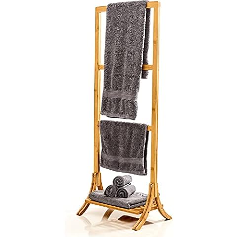 bambuswald Bamboo Towel Stand and Rack Cover