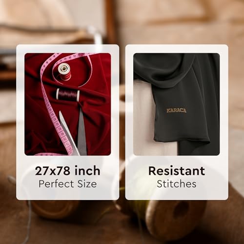 KARACA Muslim Hijab Scarf for Women | Patterned Head Scarf 27" - 78" | Long Wrap Shawl Scarves Islamic Turban2