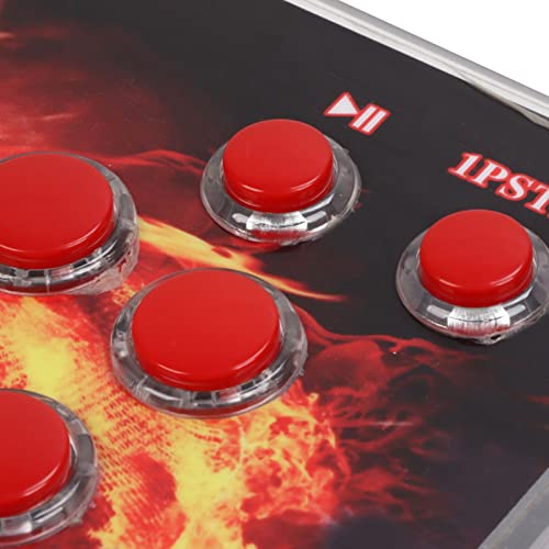Gaeirt Máquina de jogo em casa, suporte multijogadores, console de jogos Arcade Dual USB 1280 x 720p