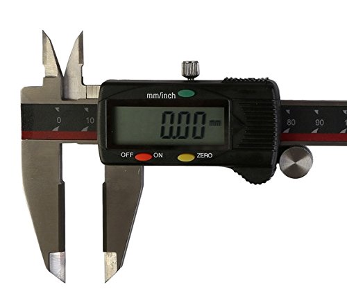 Yuzuki Stainless Steel Digimatic Calipers with Carbide Tipped Jaws 300MM (Aliminium)