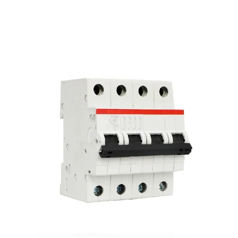 Disjoncteur miniature S204 4P courbe C 40A tetrapolaire pour armoire electrique