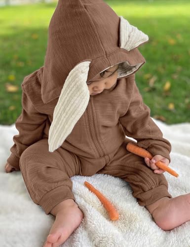 Disfraz de conejo 3D para bebés 0-24 meses miniatura 4