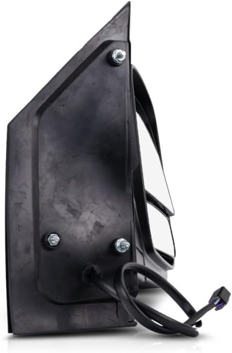 For Chevy Express 2500 2008-2018 Door Mirror Passenger Side | Power | Heated | Textured Black | Replacement For 15227437 | GM1321396