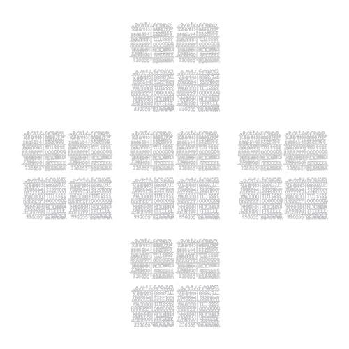 126 PCS White Plastic Numbers Special Characters Words Letter Board For Felt Changeable Message Signs & Letterboards Message Board Letters Only