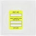 Brady MIC-MTIGPI Y 1-7/8" Height, 1-1/4" Width, Vinyl, Yellow Color Microtag Next Inspection Due Date Inserts (Pack Of 100)