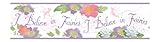 York Wallcoverings DK5900BDSMP Disney Kids Believe in Fairies Wallpaper Memo Sample, 8-Inch x 10-Inch