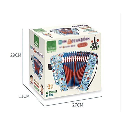 TYYLCZF Frans Children's Accordion Toy Original Small Beginner Entry Muziekinstrument Early Education Verlichting - Image 3