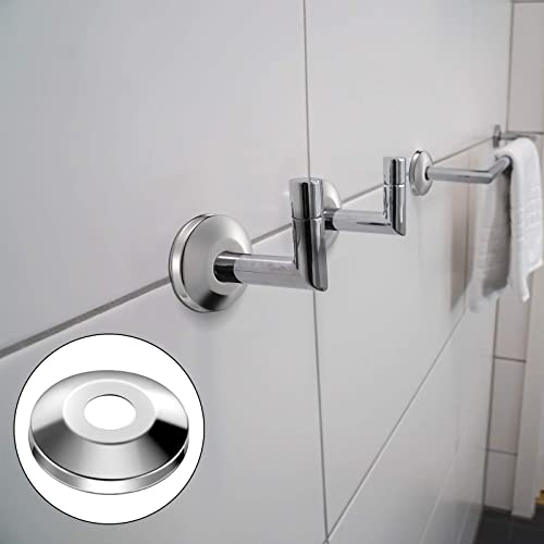 1/2 Inches Escutcheon Flange Plate Pipe Cover For 5/8 Inches Od Copper, Pex, And Pvc Plumbing Pipe Stainless Steel Chrome Plated Escutcheon Pipe Wall Cover (12) #TOP3