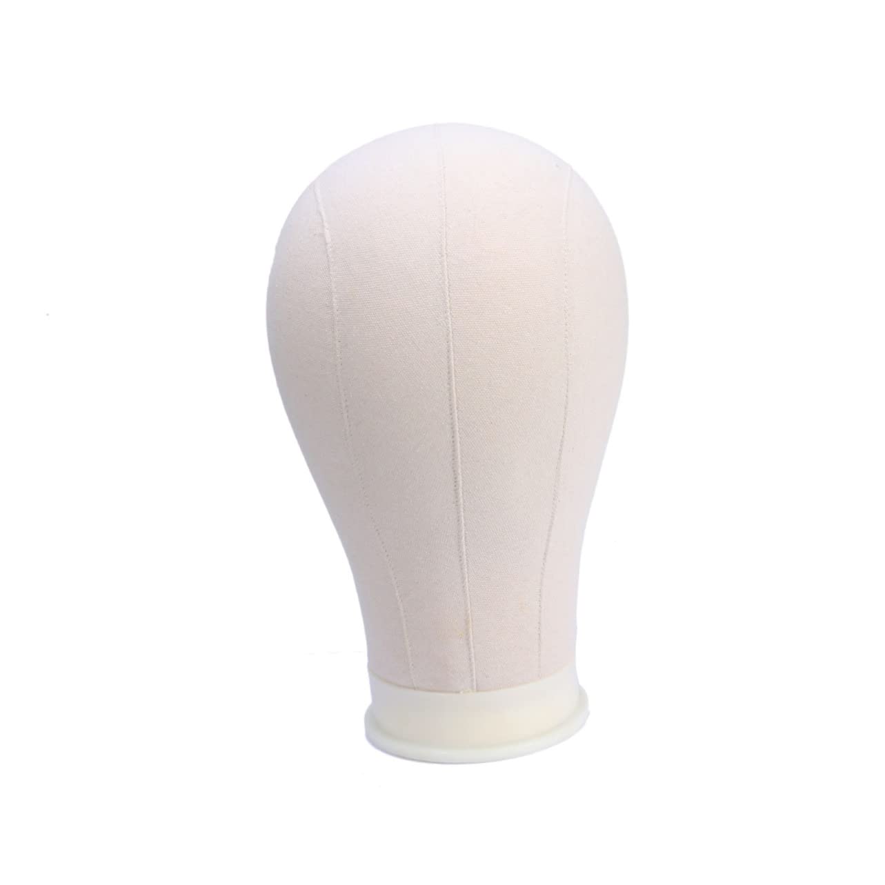 Support de tête de mannequin en toile Manny Kaki pour perruque 58,4 cm