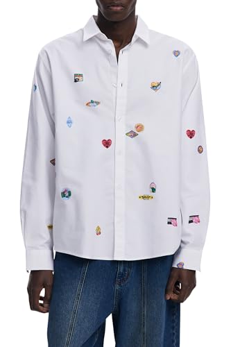 Desigual CAM_SAOPAOLO, 1000 White, XL