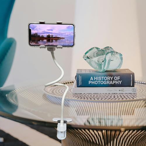 Image of Mobile Holder for Home - Flexible Phone Holder for Bed & Table, Mobile Stand for Bed While Lying, Phone Stand for Video Shooting & Recording, Table Tripod for Mobile Phones