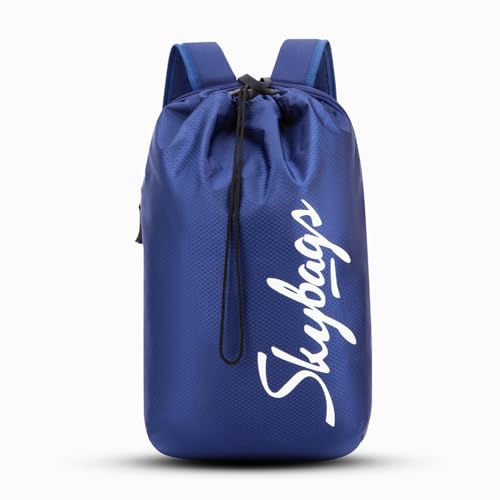 Image of Skybags String 15L Casual Daypack Backpack with Drawstring Compartment - Navy