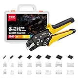 ✅ Un verdadero todoterreno: el crimpadora PEBA es adecuado para conectores de tamaño JST-XH 2,54 / JST-PH 2,0 / Dupont 2,54 mm / 3,96 mm / KF2510 / JST, etc., perfecto para conexiones ATX, EPS, PCIE, y SATA.