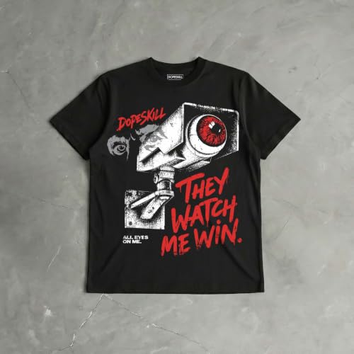 Image of DopeSkill Graphic Tee Streetwear Hip Hop Hypebeast Unisex T-Shirt Sneaker Colour Matching Shirts Rapper Mouth