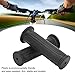 Topyond 1 Pair Bike Handlebar Grips, Non-Slip Shock Absorbing Plastic Replacement Handle Grips for Mountain Bikes and Scooters