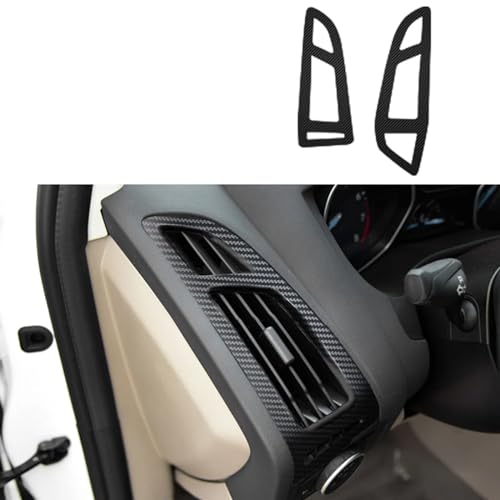 Autocollants 3D carbone Ford Focus 2012-2014 pour rénover la console - 3