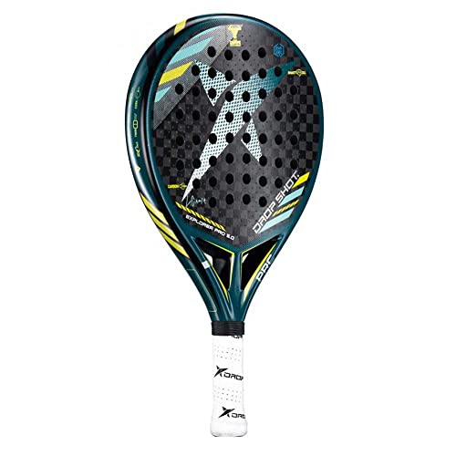 Drop Shot Explorer Pro 5.0, Pala de Padel Lucas Campagnolo WPT, Adulto Unisex, Multicolor