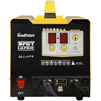 Spot Welding Machine,Spot Puller Dent Spotter 3500A Spot Dent Puller,7 Modes 3KW Small Welding Spot Car Body Stud Welder Dent Repair Tool with Spot Dent Puller,2 Welding Gun,Cooling System 110V/220V