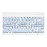 lenovo tablet keyboard price 【Connessione wireless e ricarica】La connessione wireless con i tuoi dispositivi mobili come tablet e telefoni cellulari, offre maggiore praticità quando è necessario digitare, distanza operativa fino a 10 m/33 piedi. Tramite il cavo di ricarica USB incluso, 30 giorni di uso continuo o 120 giorni in modalità standby dopo una ricarica completa.