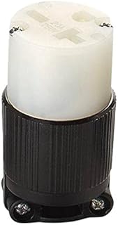 OCSParts 6-20R Grounding Connector, 20A 250V AC, 2 Pole 3 Wire, cUL Listed, NEMA 6-20