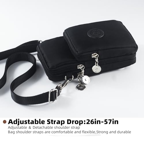 Image of JANKS Small Crossbody Bags for Women Mini Cell Phone Purses Handbag Shoulder Bag