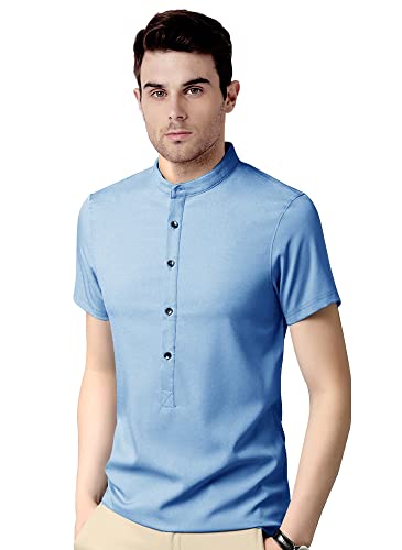 Image of EYEBOGLER Mens Regular Fit Half Sleeve Cotton T-Shirt