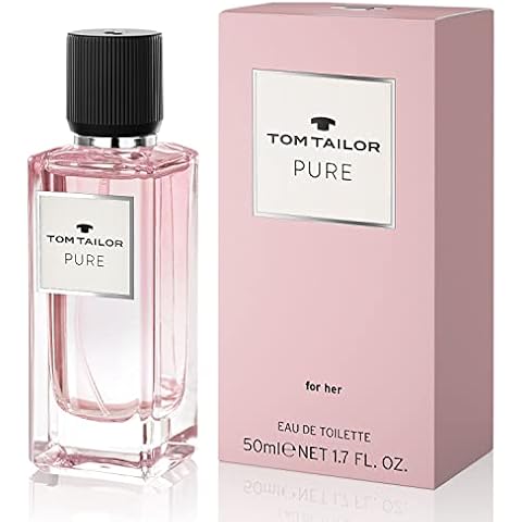 50ml Tom Tailor Parfüm Damen PURE for her 50ml I sinnliches Eau de Parfum Damen für jedes Alter I Damen Parfüm I feminine Kombination aus Rose Cover