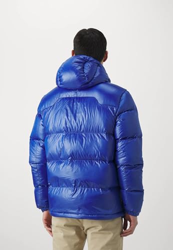 Image of POLO RALPH LAUREN Mens The Gorham Glossed Down Jacket (Royal Blue, 2XL)