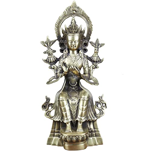Statue Kwan-Yin ornement du Bouddha pour apporter paix et compassion chez soi