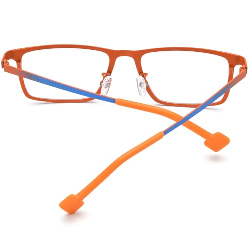 Image of FONEX Colorful Pure Titanium Glasses Frame Women Retro Round Eyeglasses